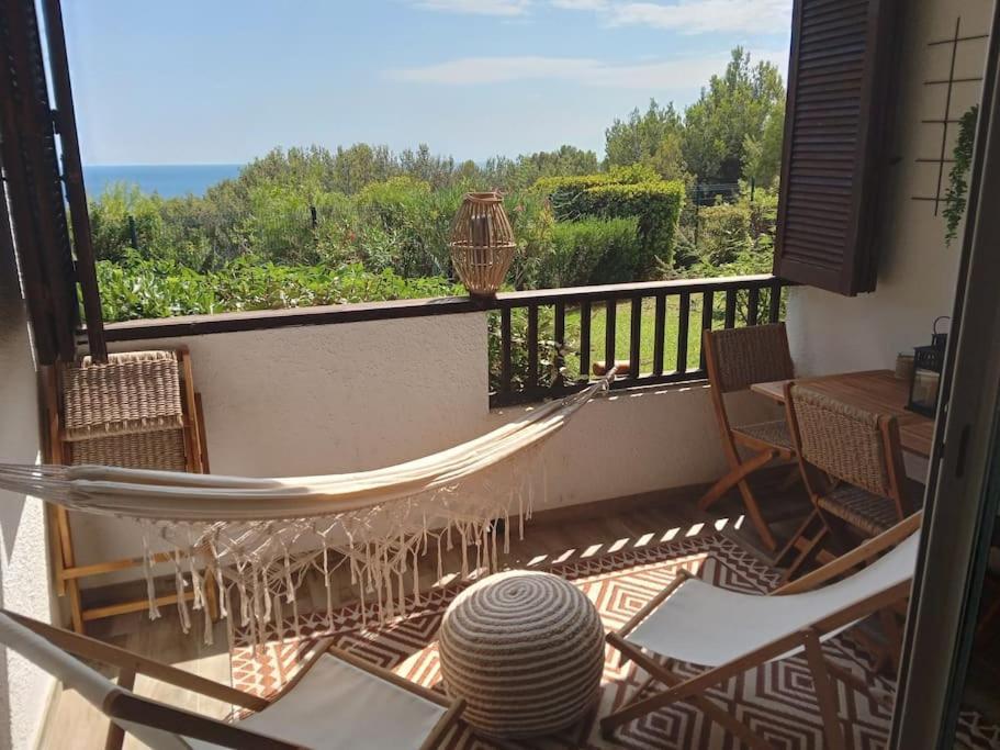 Superbe Appartement Piscine, Tennis, Vue Mer Et Decore Avec Gout 카시스 외부 사진