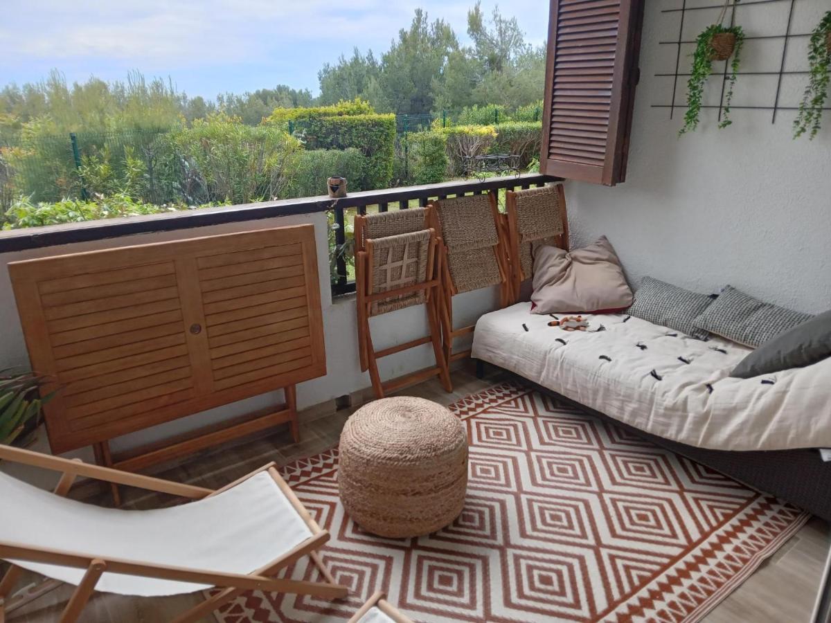 Superbe Appartement Piscine, Tennis, Vue Mer Et Decore Avec Gout 카시스 외부 사진