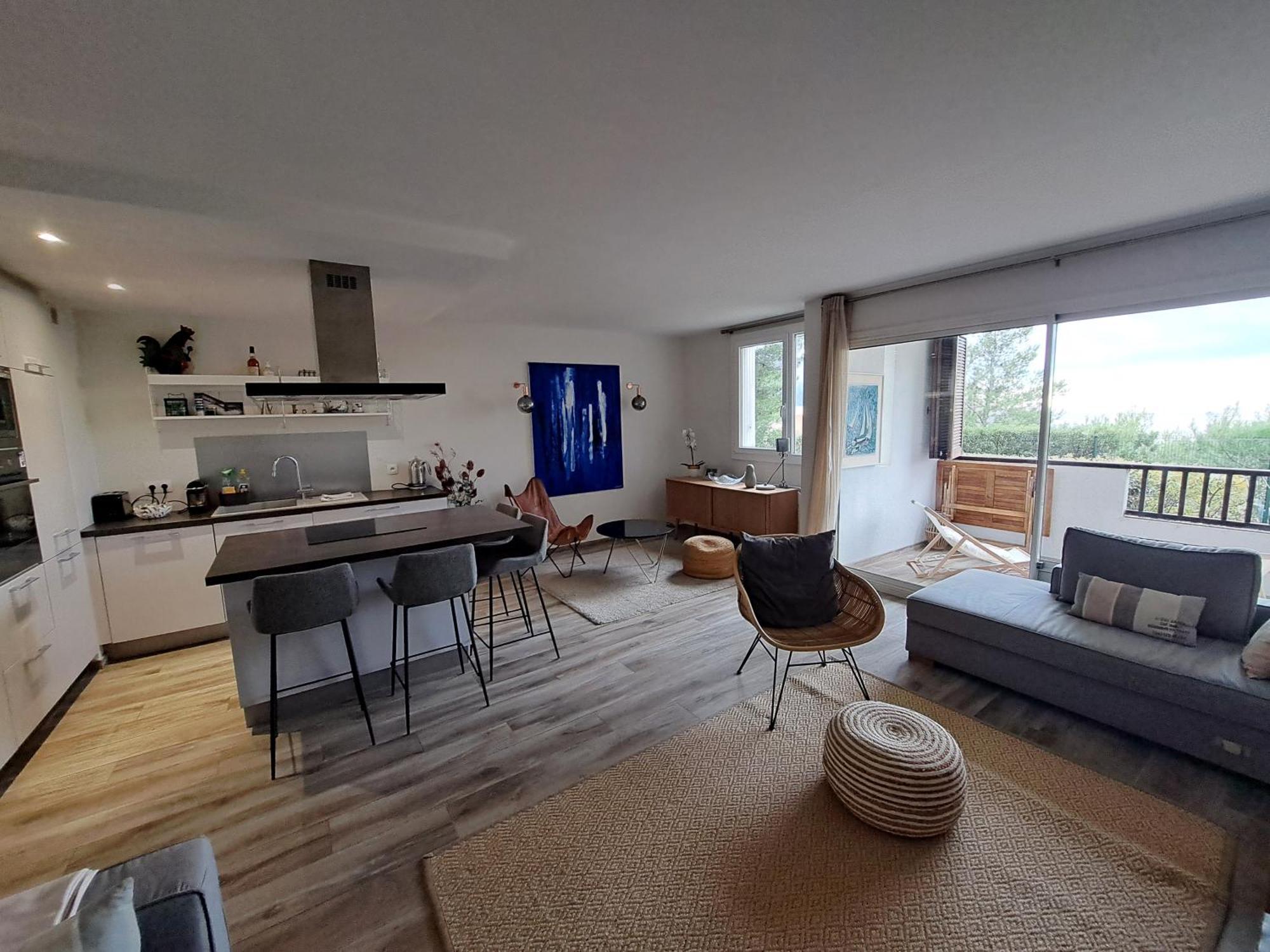 Superbe Appartement Piscine, Tennis, Vue Mer Et Decore Avec Gout 카시스 외부 사진